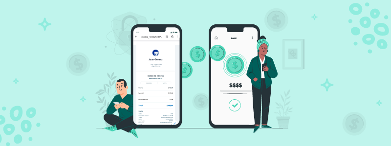 Enviá comprobantes de pago a tus clientes